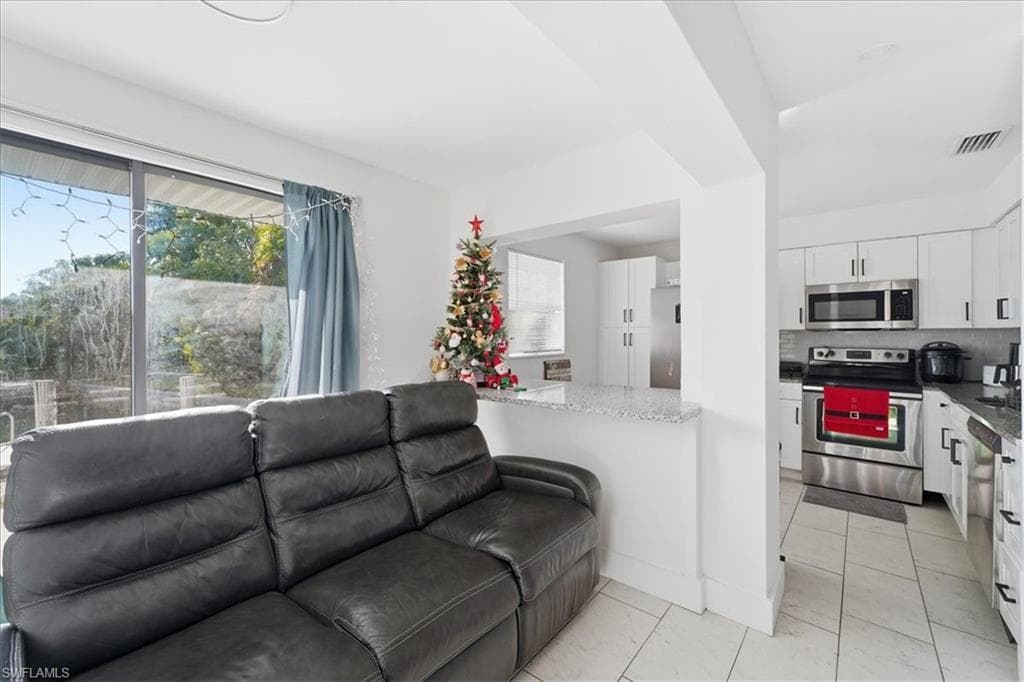 View of living room