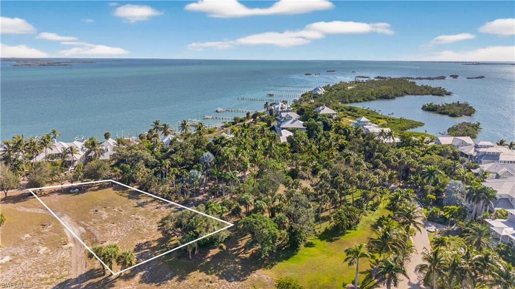 Aerial water view