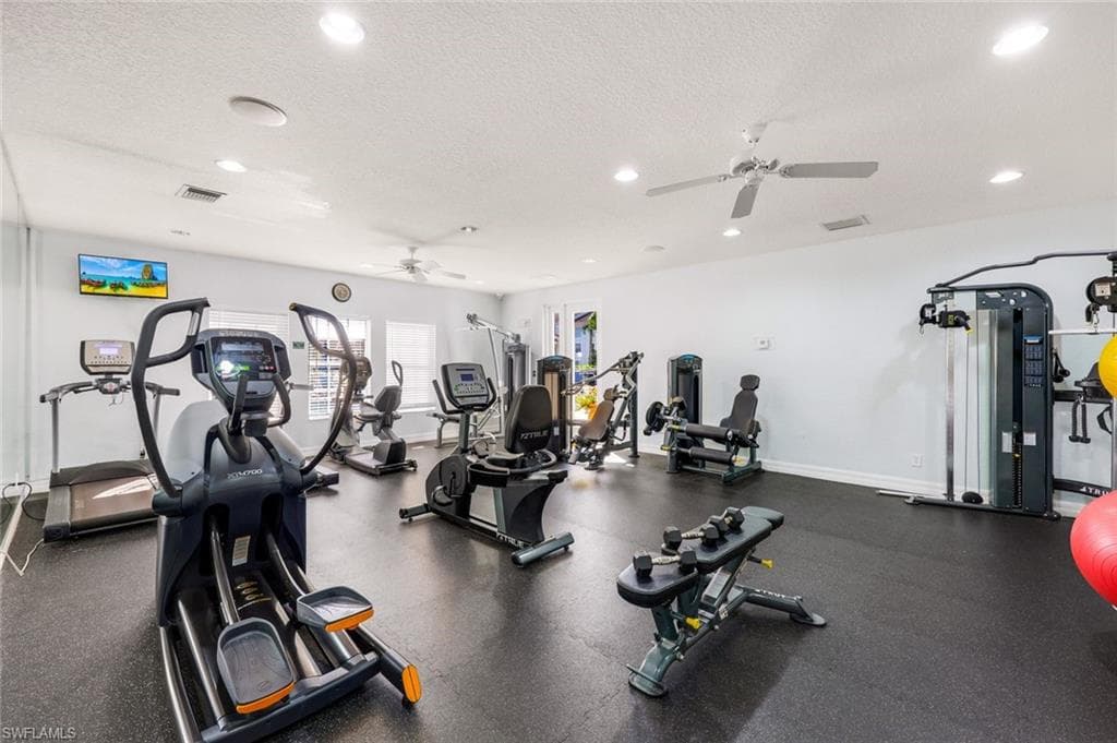 Exercise Gym in the clubhouse