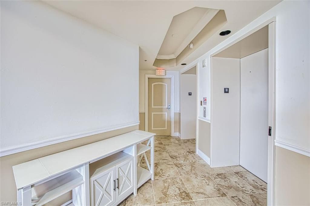 Hall featuring elevator