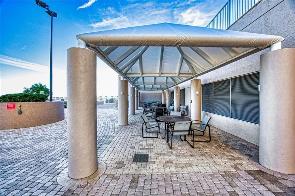 View of patio / terrace featuring outdoor dining area