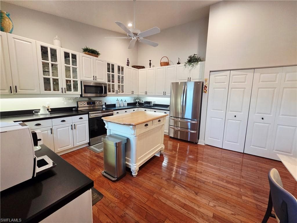 kitchen with large pantry