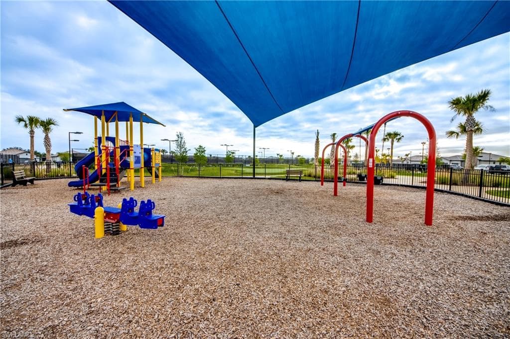 View of communal playground