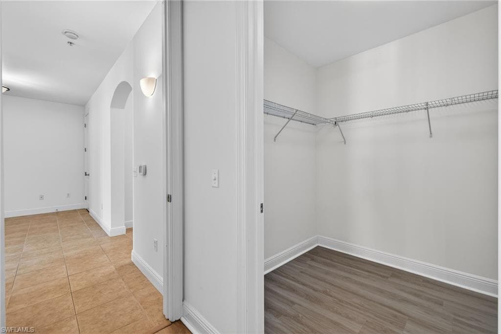 Huge walk-in closet