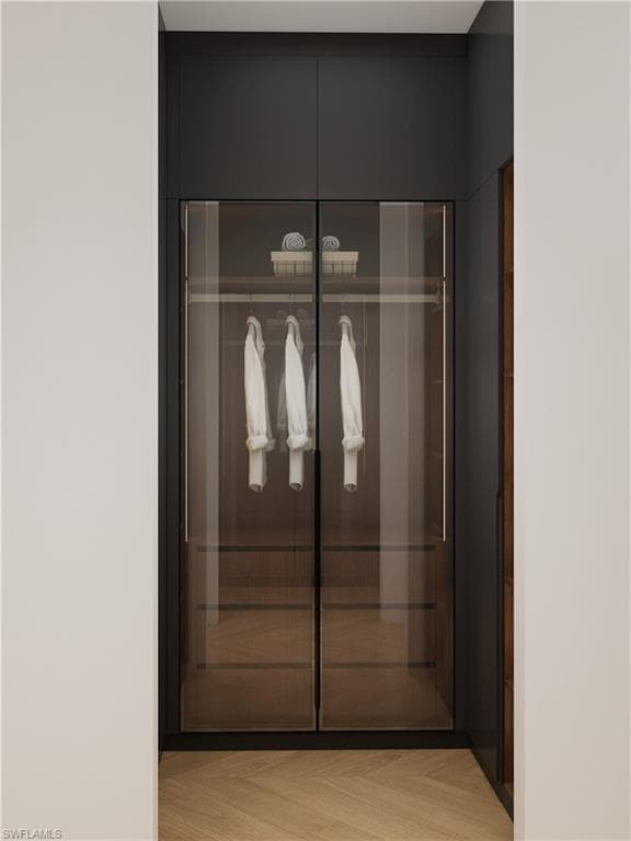 View of closet (Rendered photo)