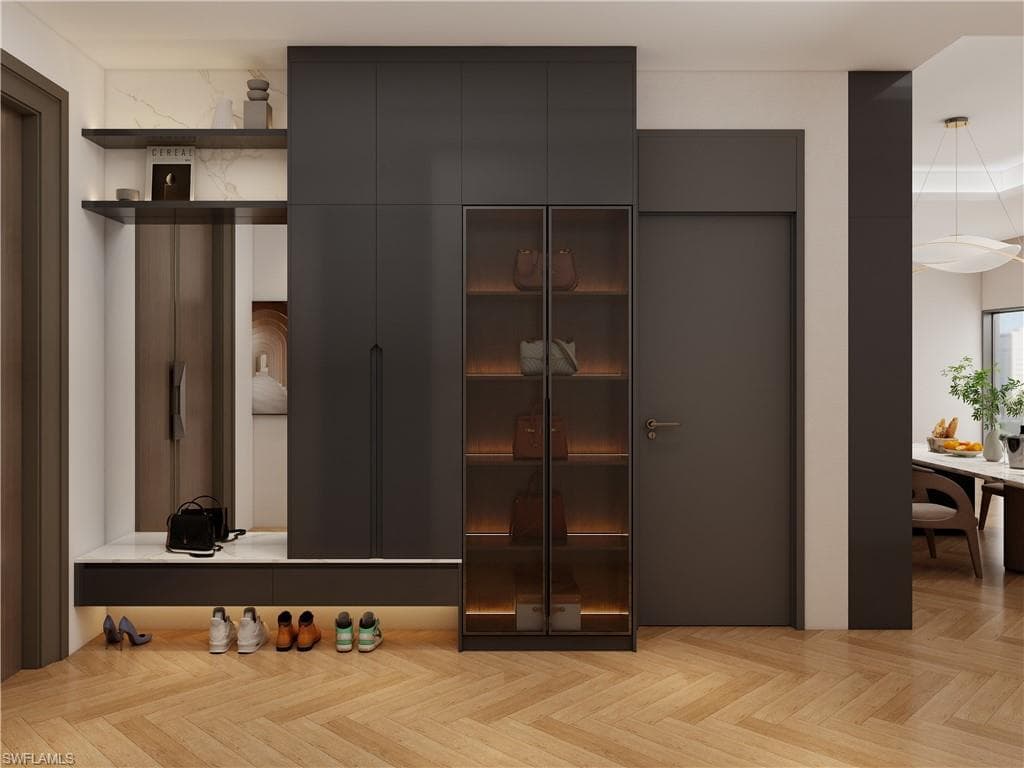 View of closet (Rendered photo)