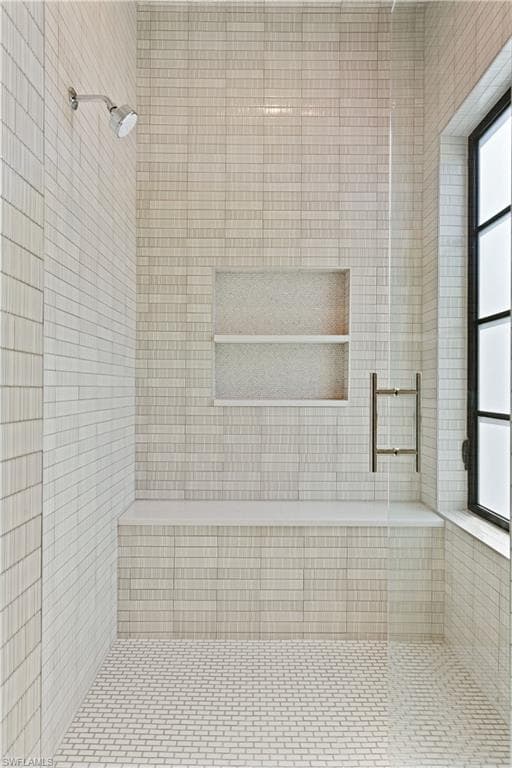 Guest bathroom shower