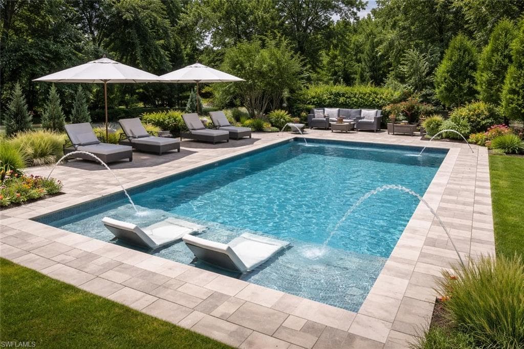 Pool layout only