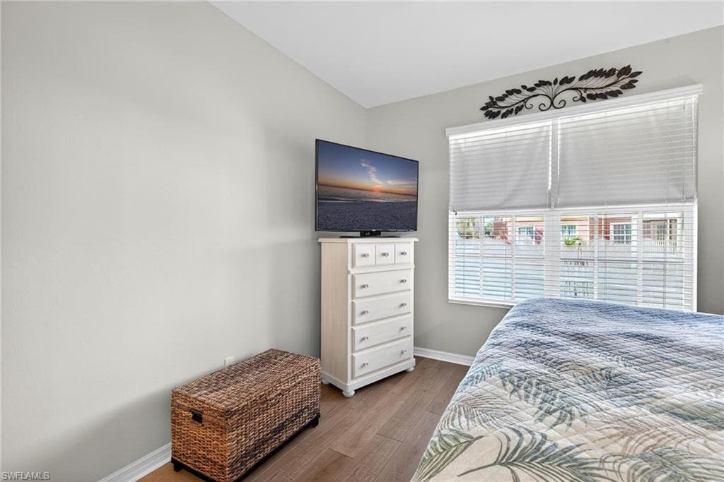 Spacious and bright primary suite.