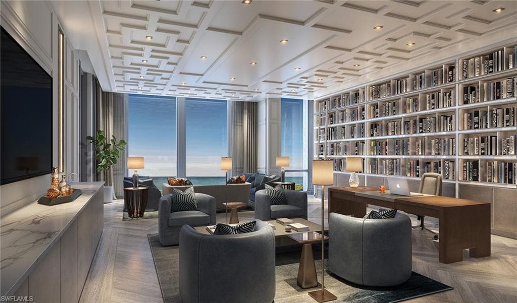 LIBRARY / OFFICE WITH A VIEW