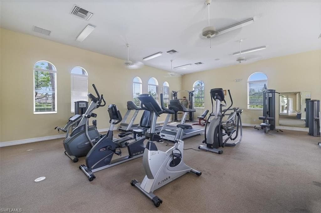 View of gym