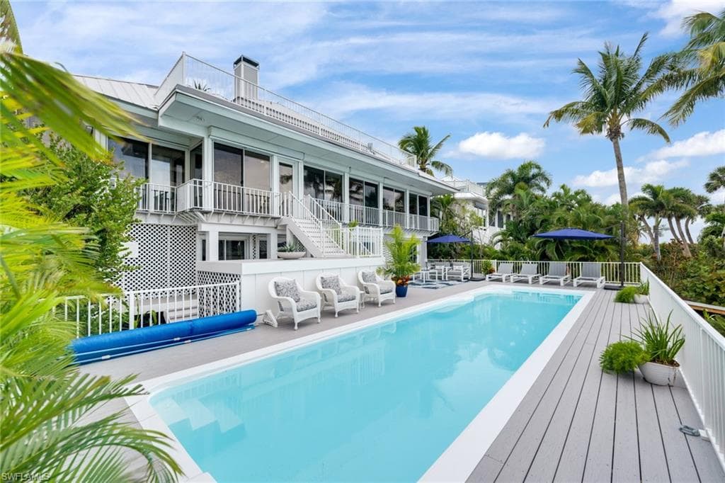 View of swimming pool