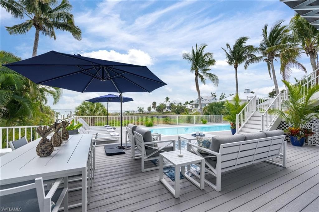 Pool deck