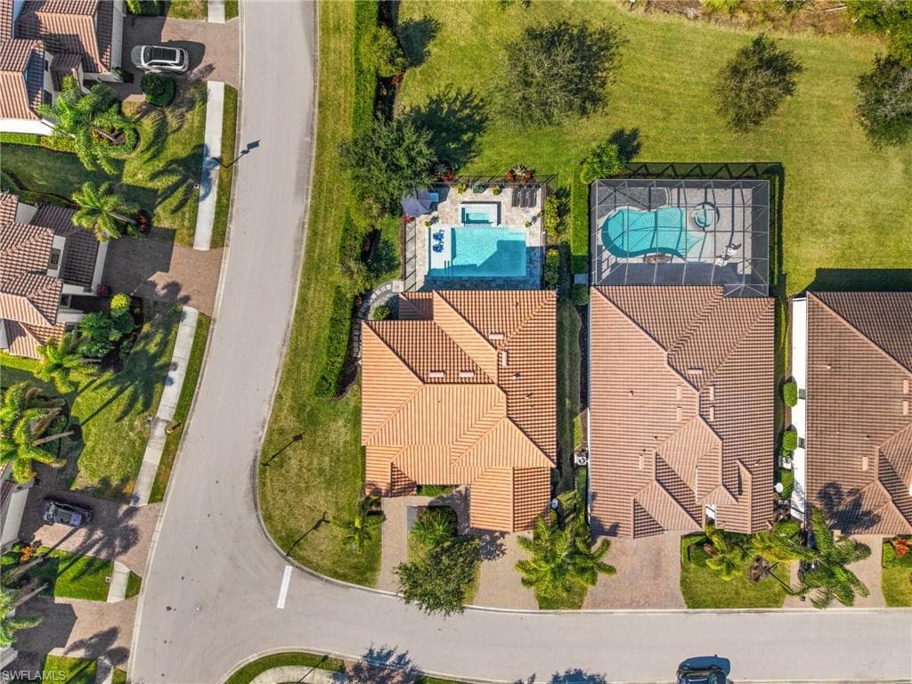 Corner Lot Aerial View