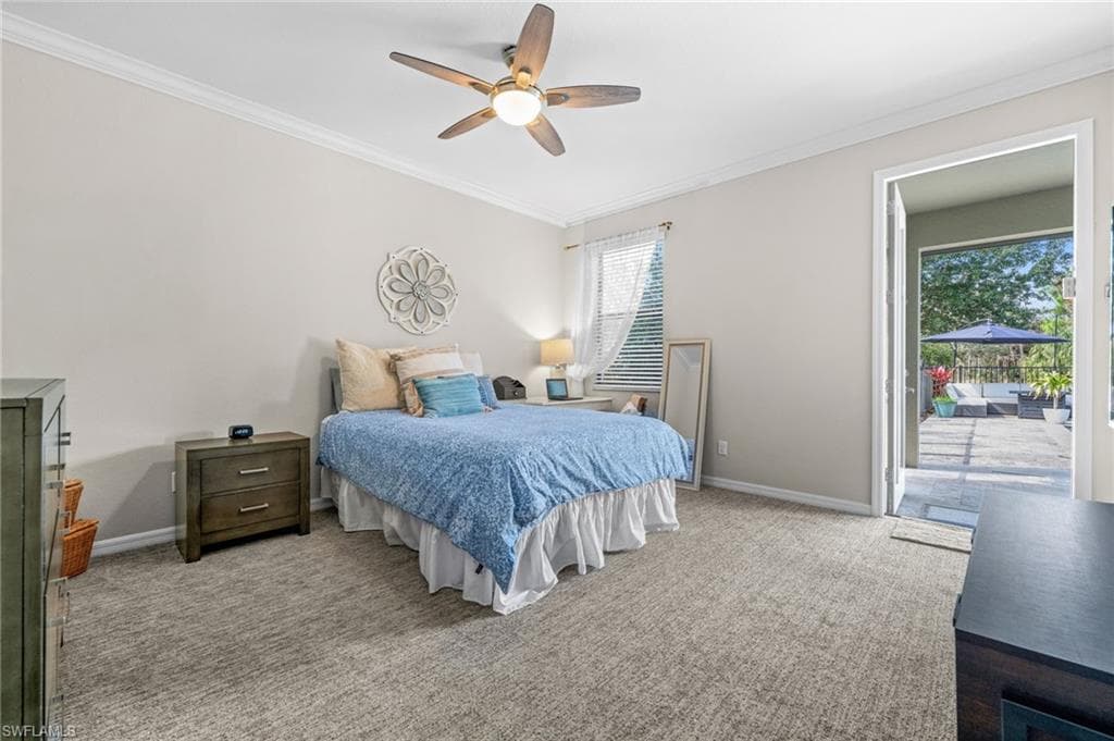 Guest suite bedroom