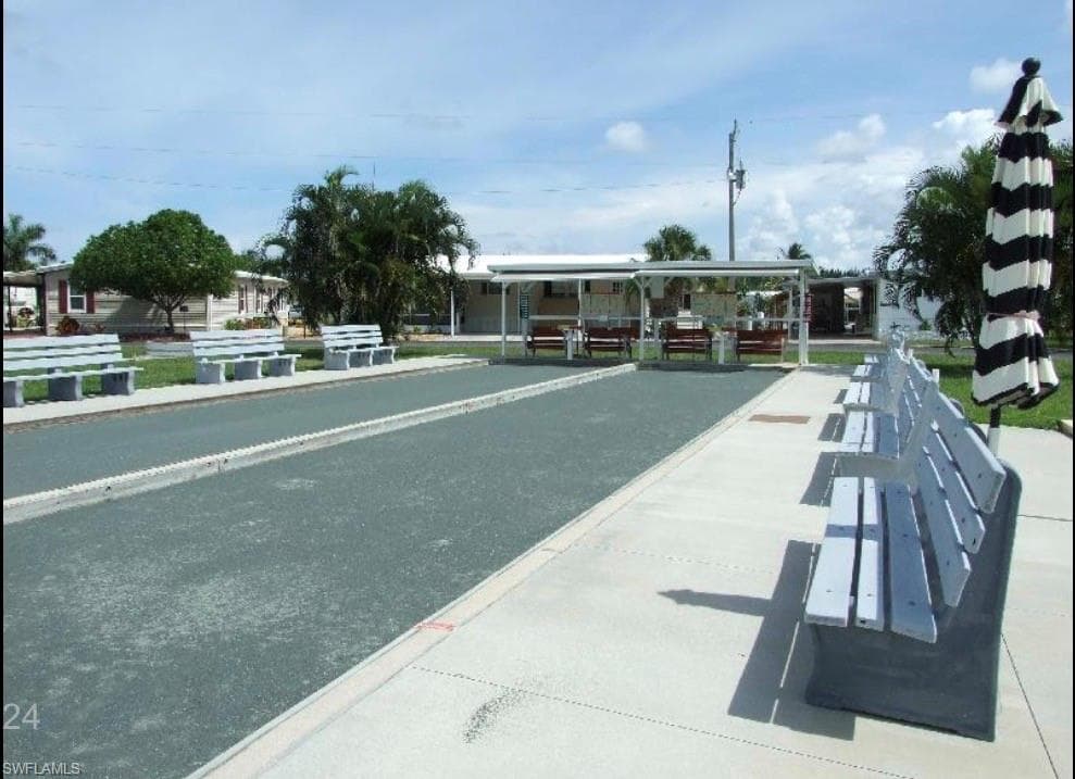 Bocce courts
