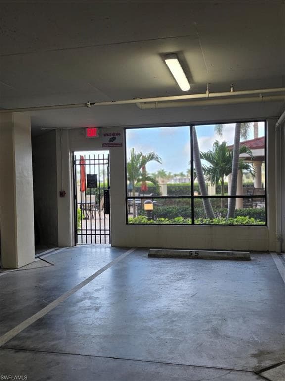 assigned parking spot