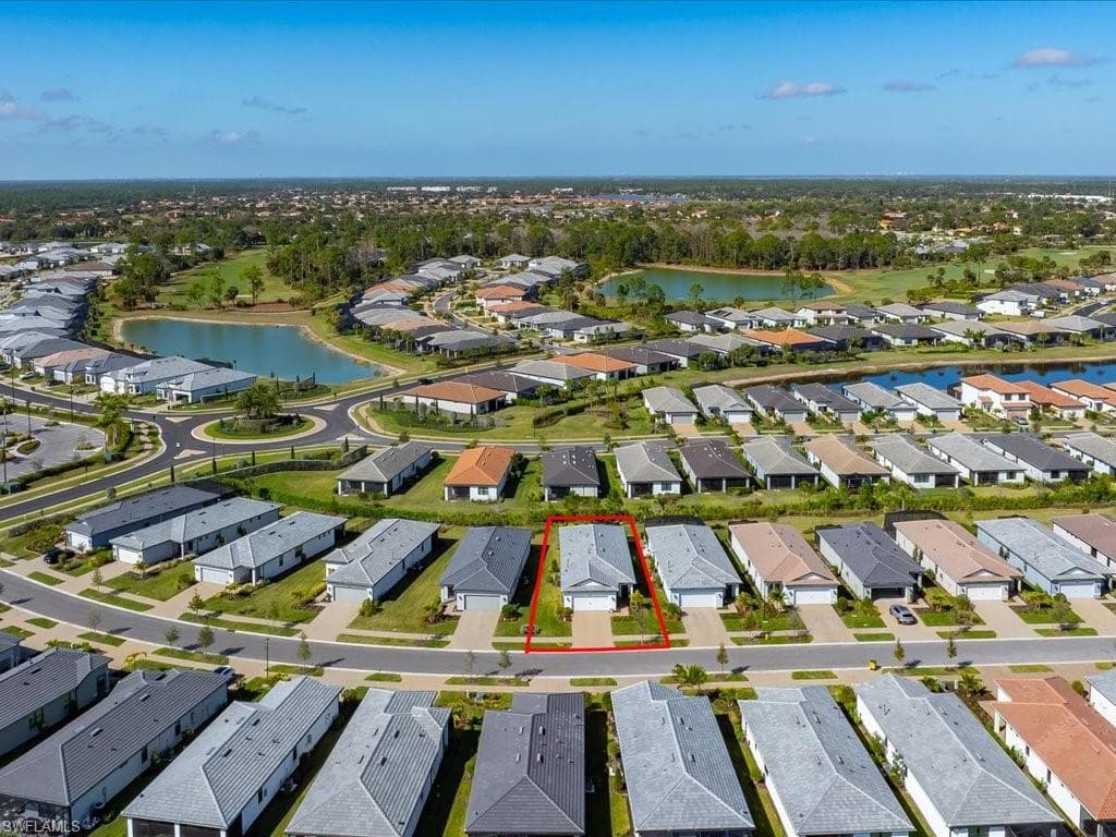 Aerial View Looking West