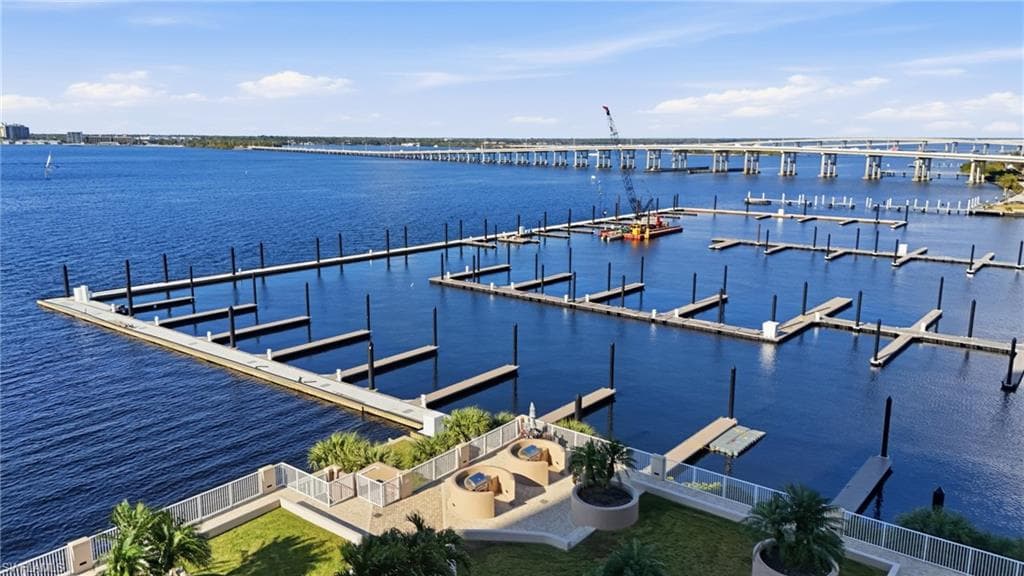 View of the Legacy Harbour Marina next door to HPP, scheduled to re-opening in the 1st quarter of 2026