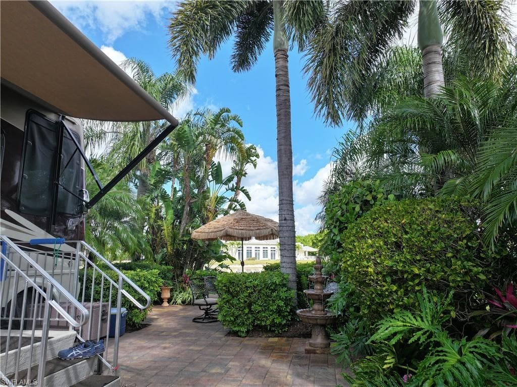View of patio / terrace with stairs