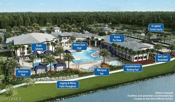 Clubhouse pools