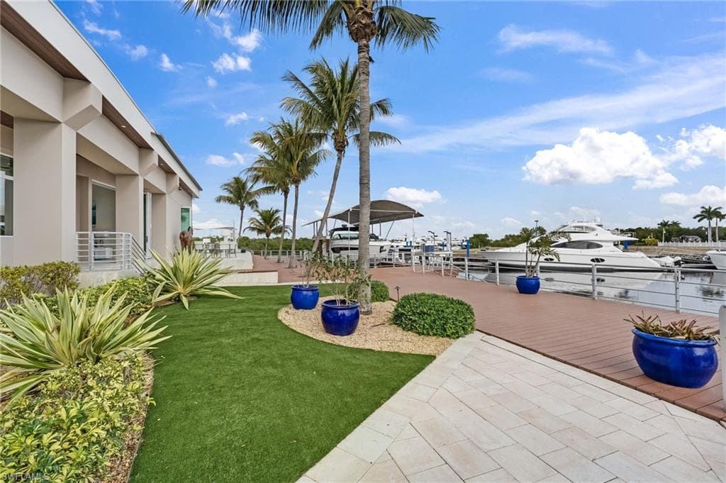Outdoor Area off of Guest Bedrooms