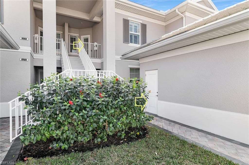 ENTRY TO HOME & GARAGE
