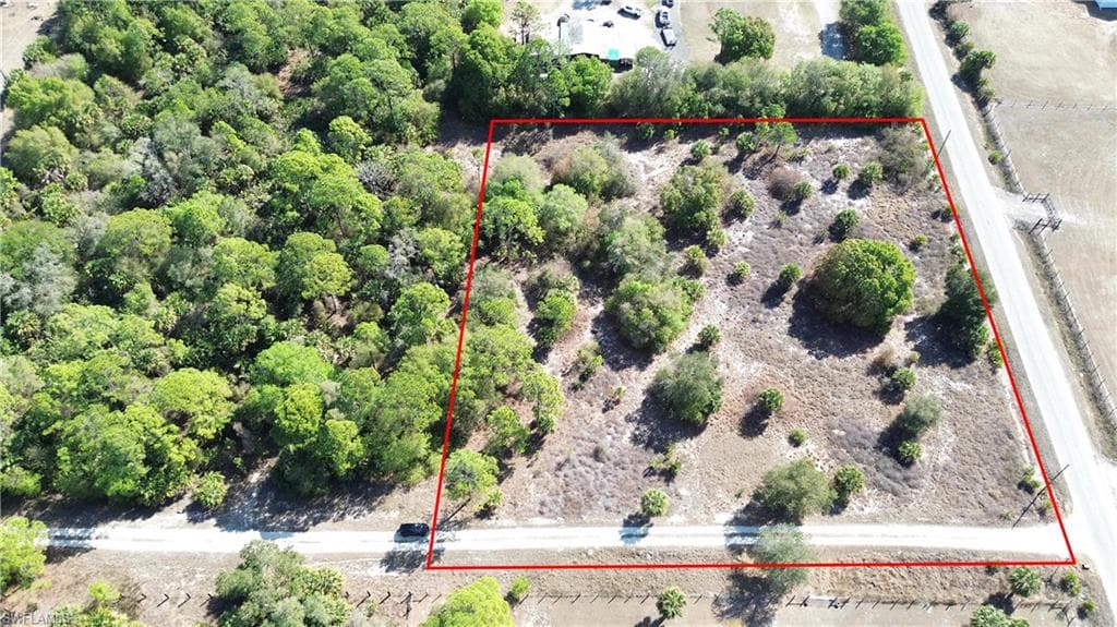 View of property location featuring property parcel outlined