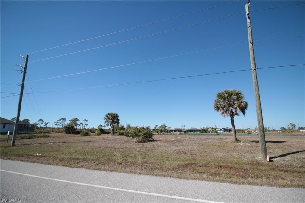View of asphalt road
