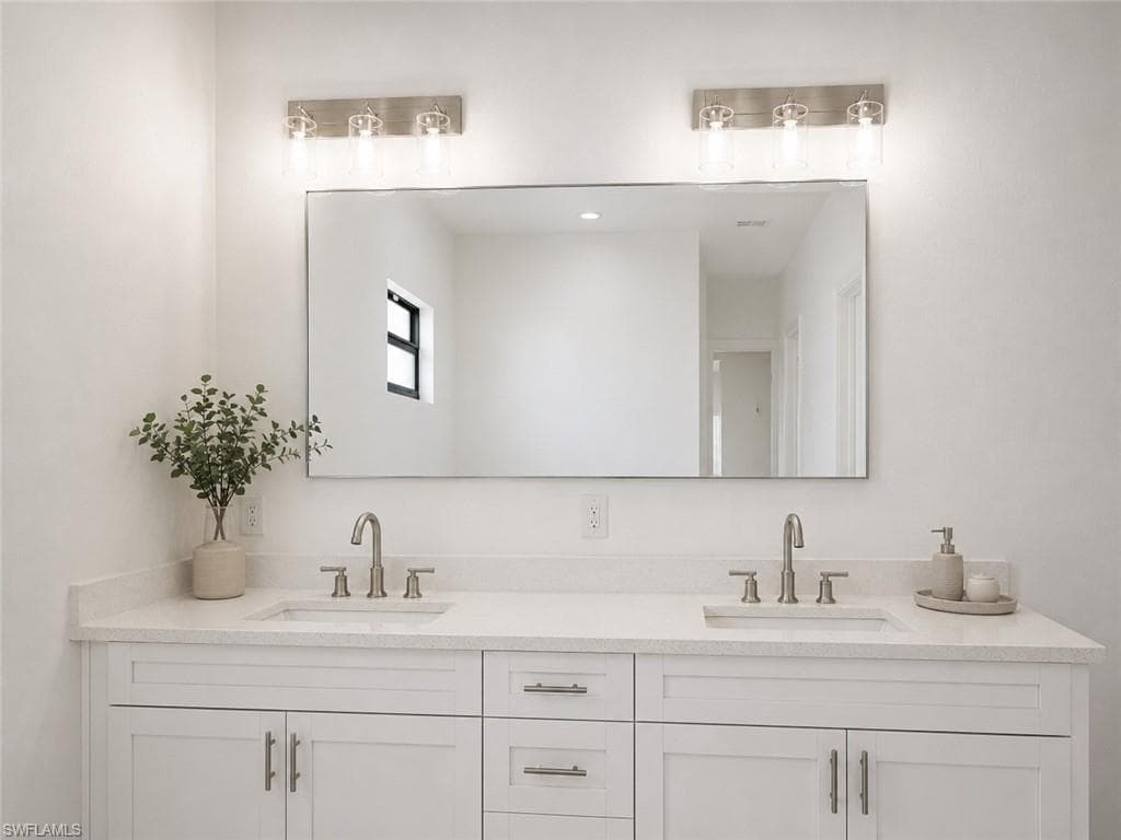 master bathroom sink