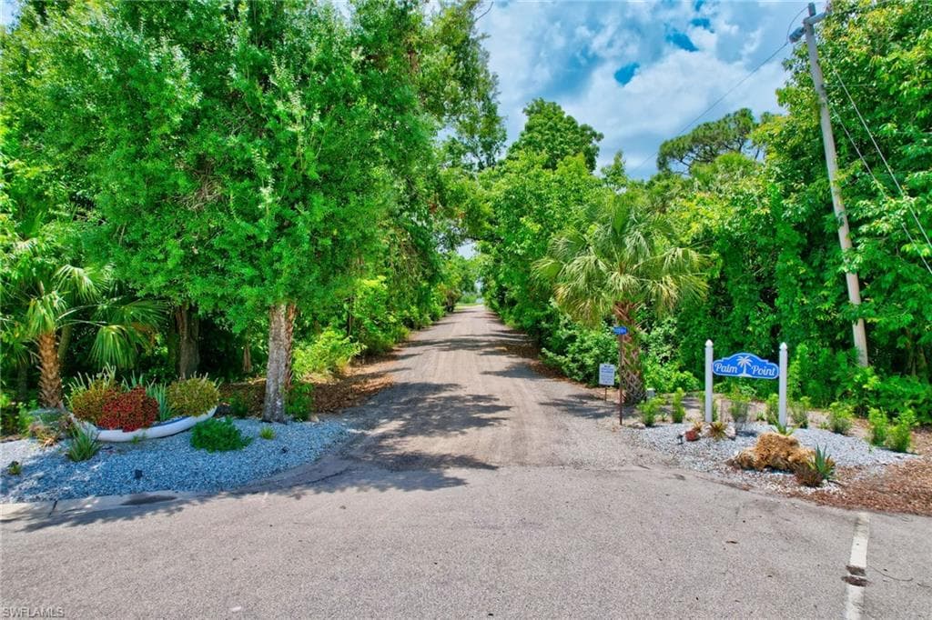 View of asphalt road