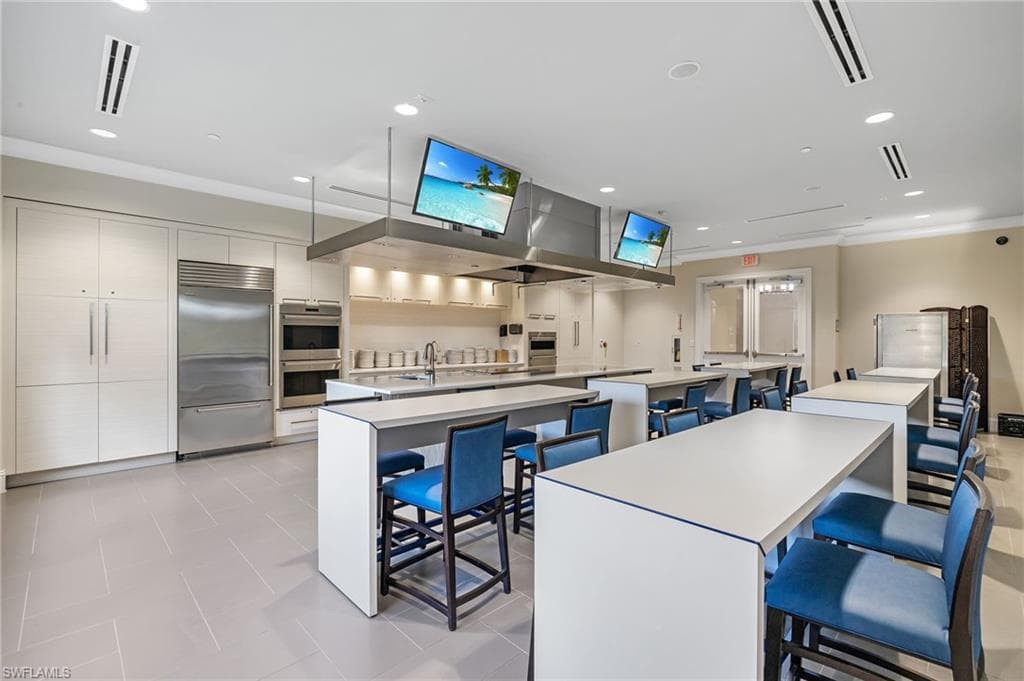 Test kitchen where Cooking and Baking Club plus healthy cooking demos occur...