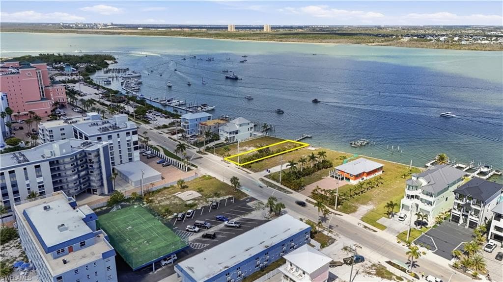 Bird's eye view of a nearby body of water - Virtually Edited Image