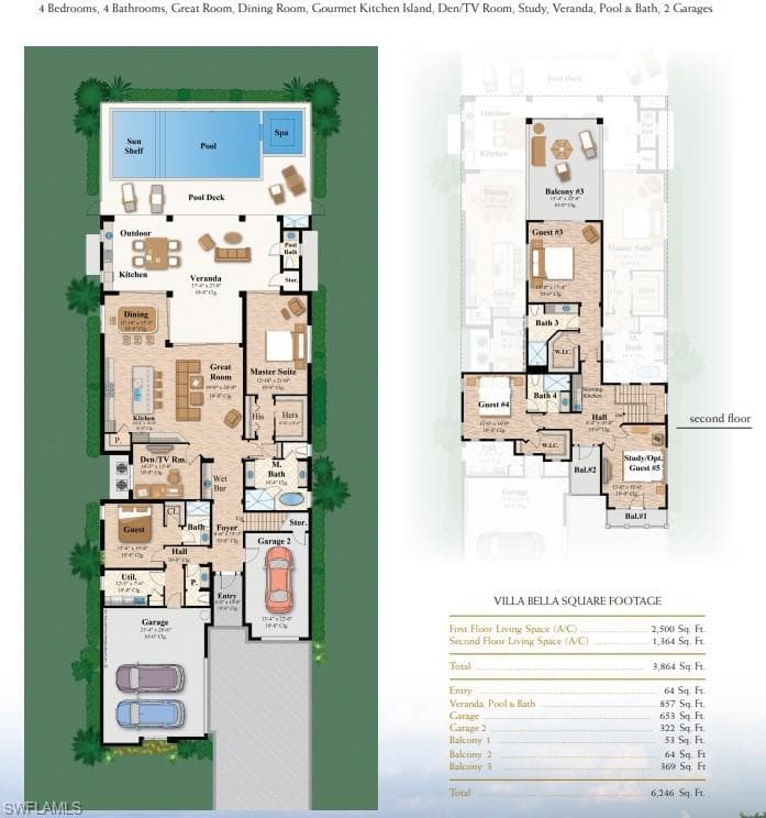View of home floor plan