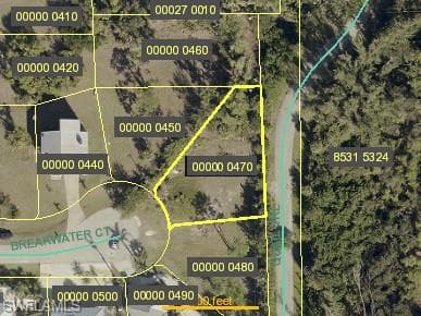 7758 Breakwater. Contiguous lot
