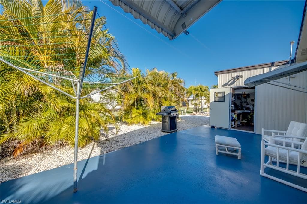 View of patio / terrace featuring grilling area