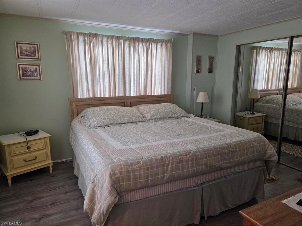 Closet in primary bedroom