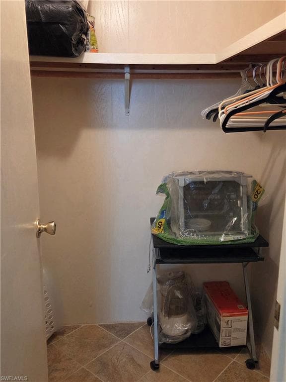 Primary walk-in closet