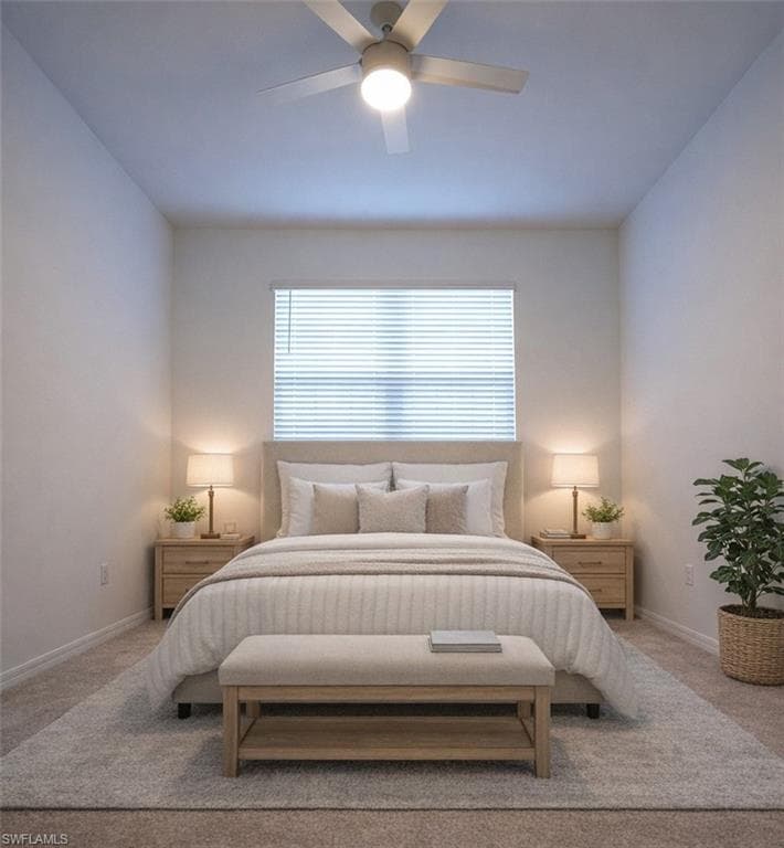 Guest Bedroom - Virtual Staged