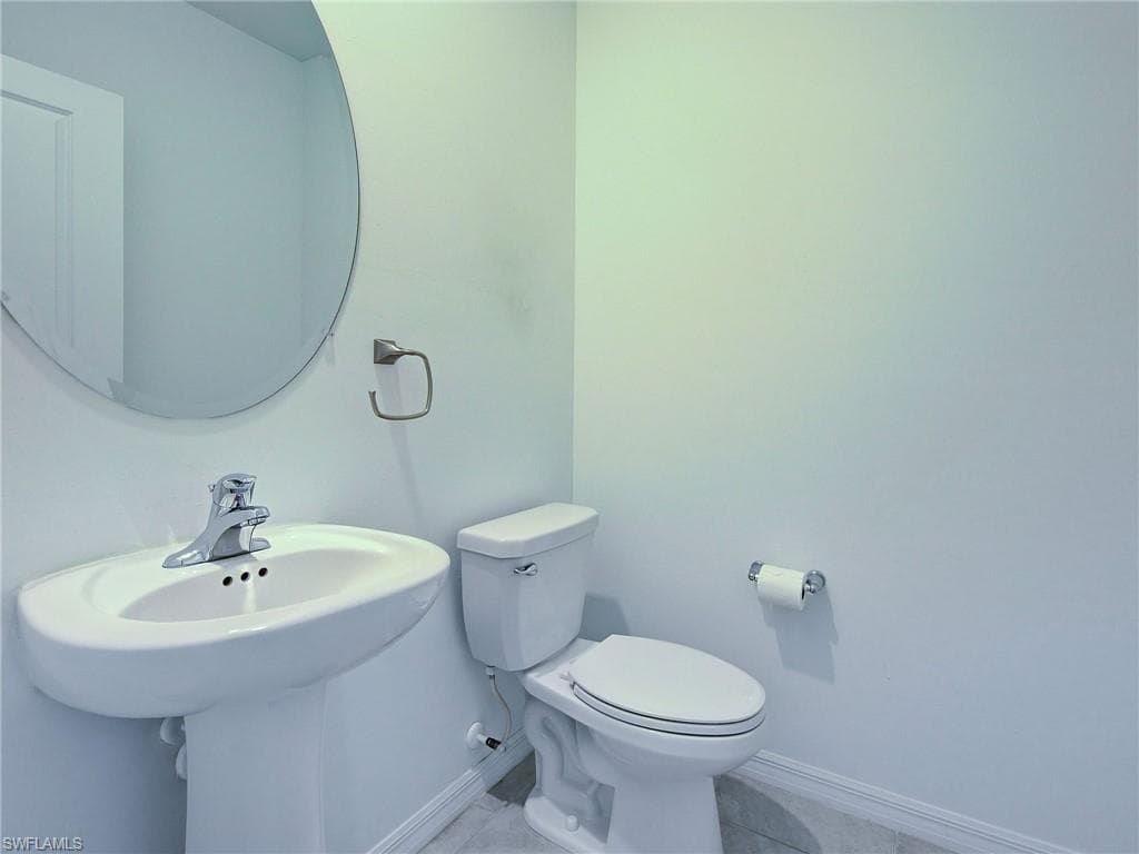 Half bath - first floor