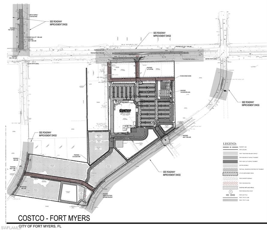 Costco Site Plan