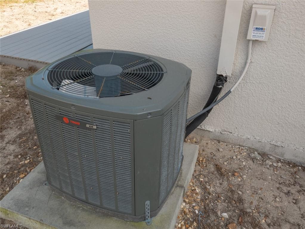 Exterior details featuring central air condition unit