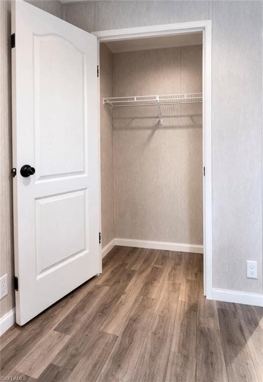View of closet