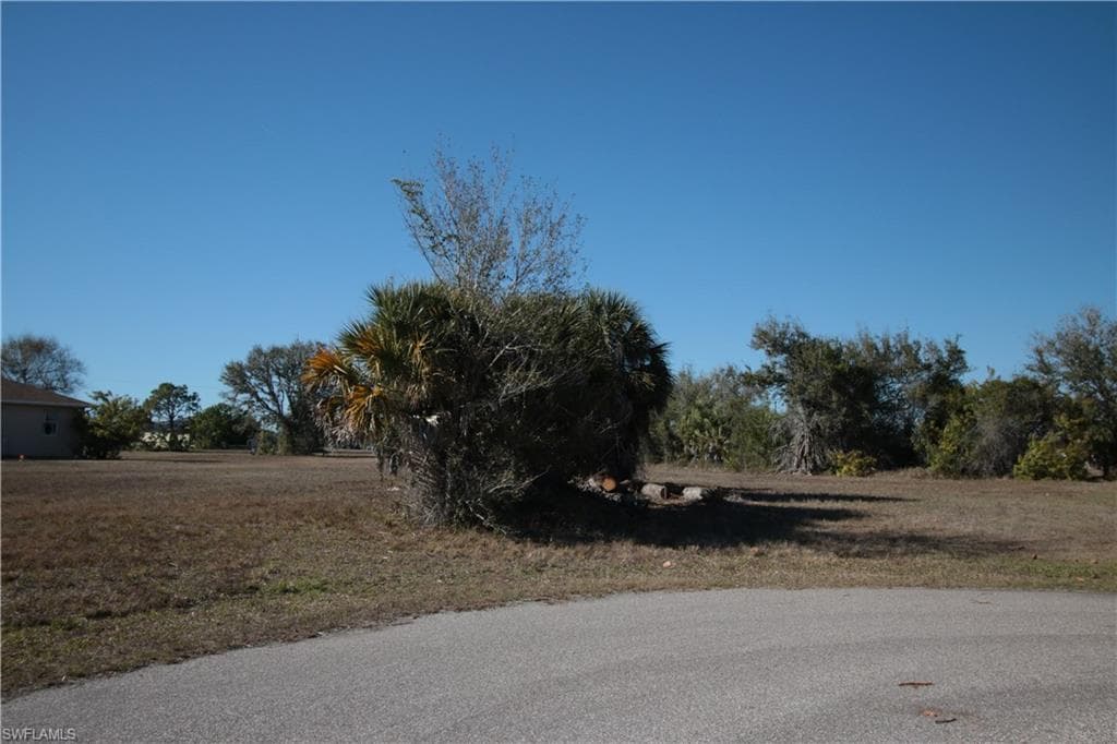 View of asphalt road