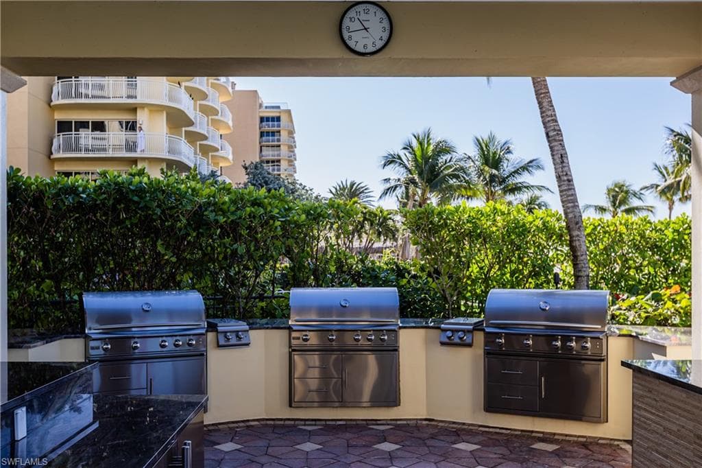 Pool BBQ area