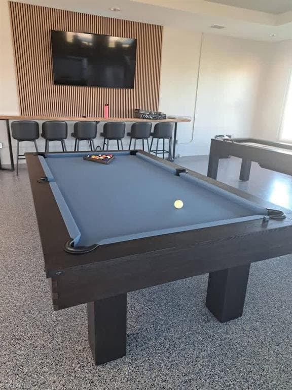 Community recreation social room