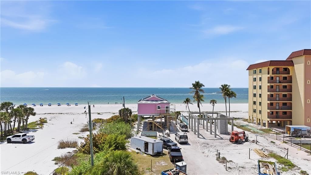 Water view with local beach - Virtually Edited Image