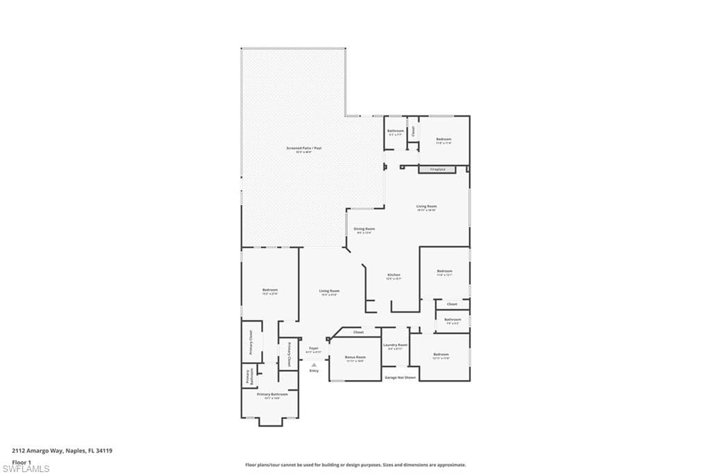 View of home floor plan