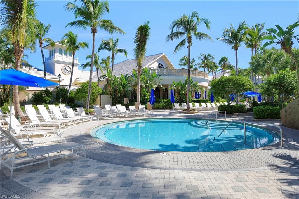 one of 2 Resort style Pools