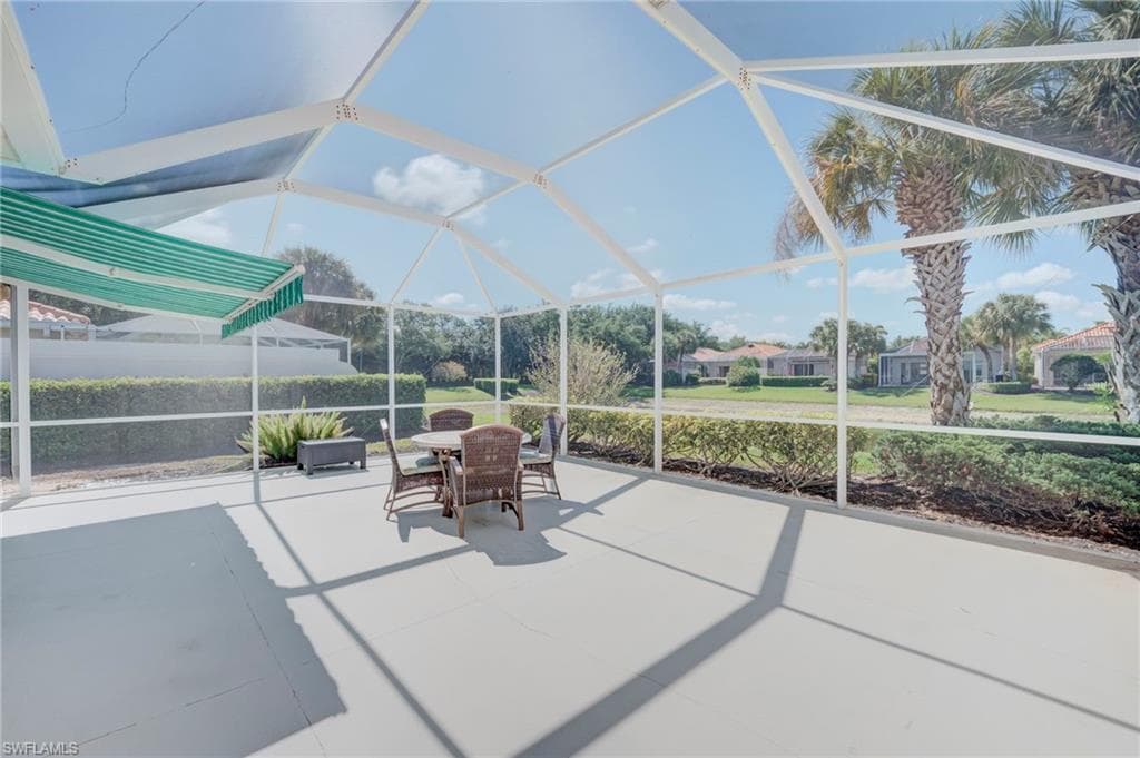 Extended lanai space